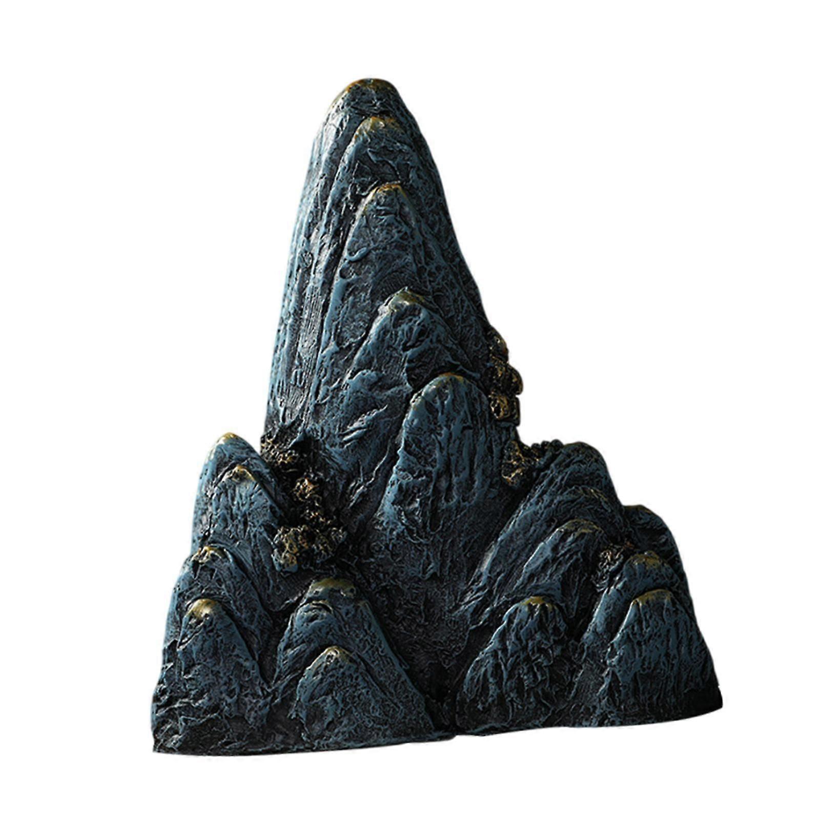 ロッカリーマウンテンデスクトップオーナメントバルコニー用多目的マイクロランドスケープパティオ29x12.5x31.5cm