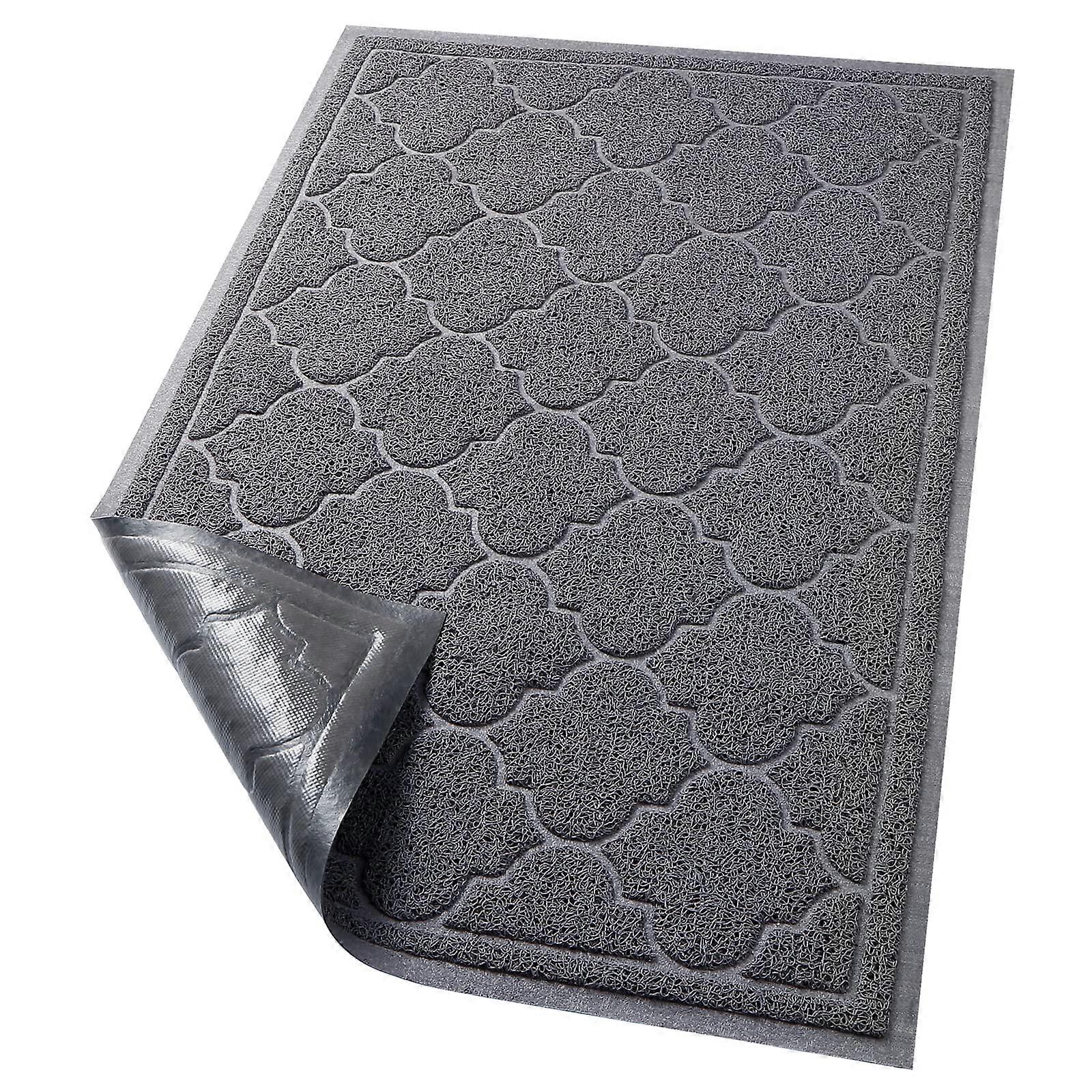 Large Non-Slip Dirt Trap Doormat 24x36 Inch for Indoor Outdoor Use – Durable, Easy to Clean, Heavy Duty Material