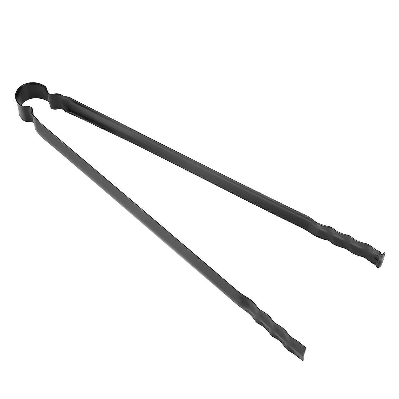 Heavy-Duty BBQ Charcoal Tongs With Locking Clip For Charcoal Grills