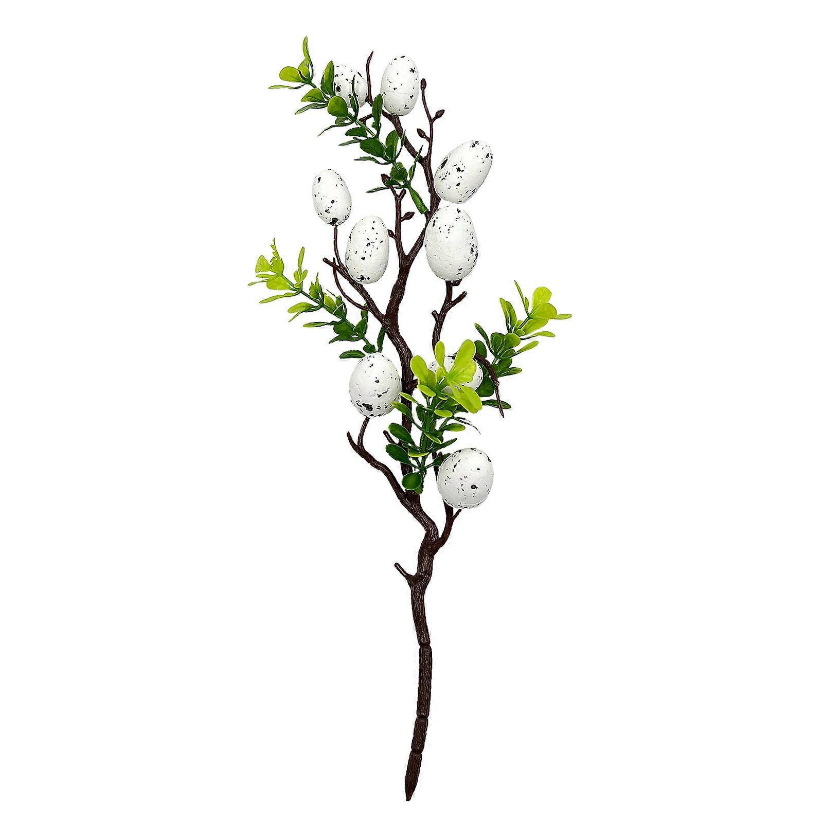 Mixed Color Branch 35cm Easter Egg Tree for Home Decorations