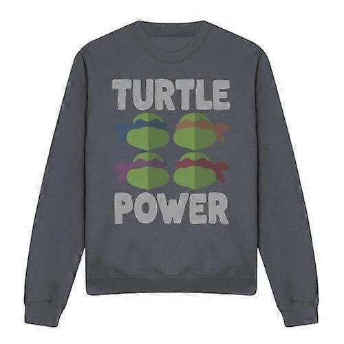 Teenage Mutant Ninja Turtles Unisex Adult Turtle Power Faces Sweatshirt