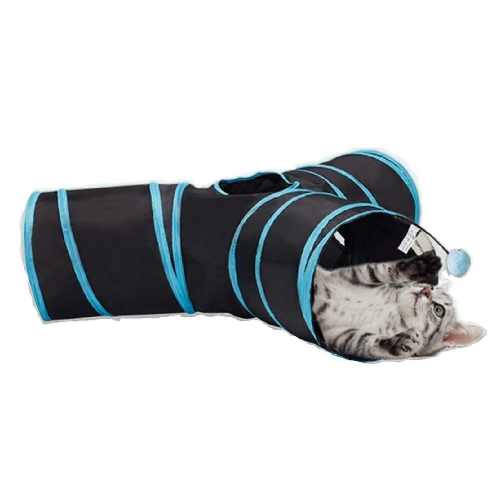 Large Three-Way Folding Cat Tunnel