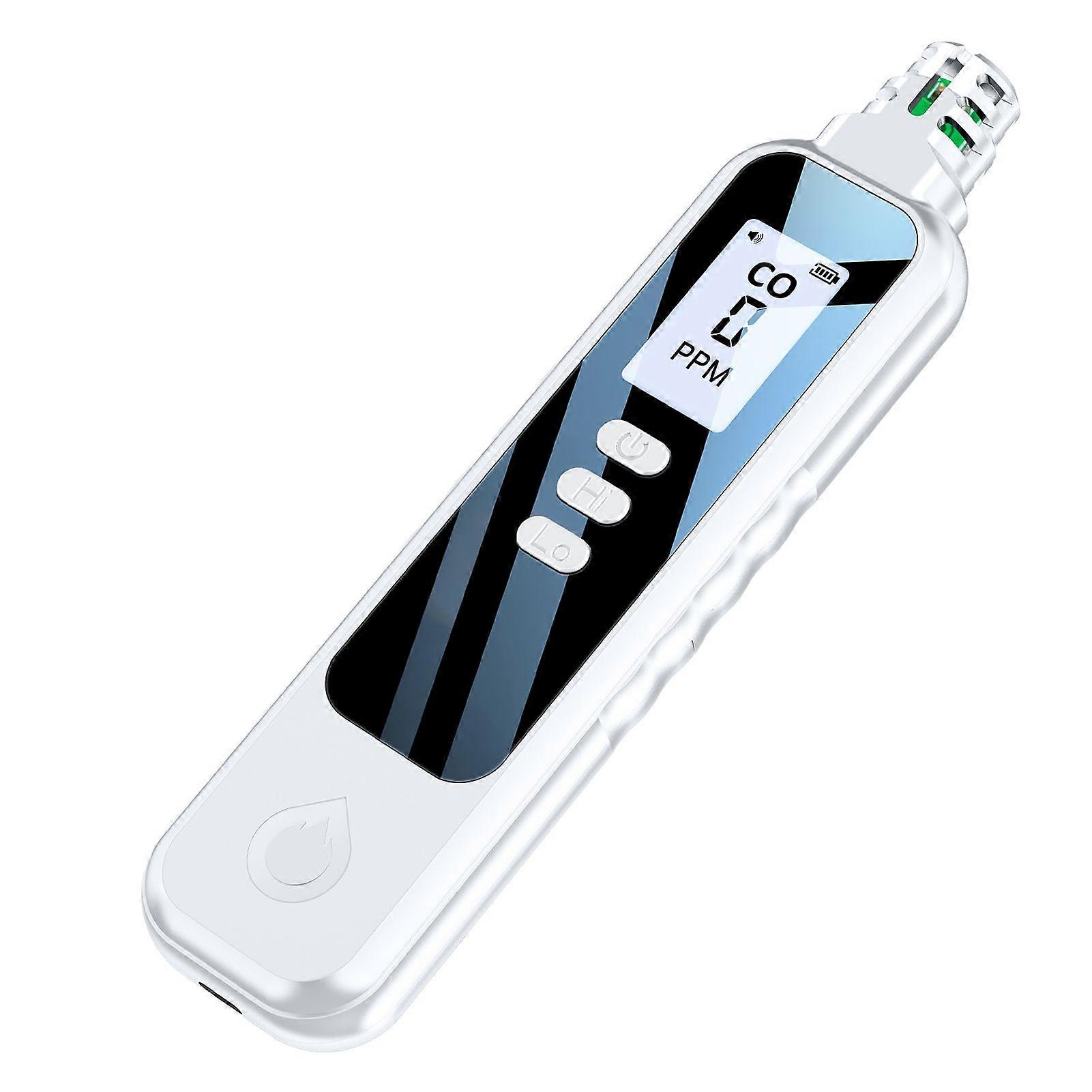 Carbon Monoxide Detector Handheld CO Concentration Meter LCD Display Portable Carbon Monoxide Tester for Travel Car Camping Travel