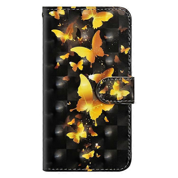 Pattern Printing Light Spot Decor Leather Wallet Case Compatible For Samsung Galaxy S10 Plus