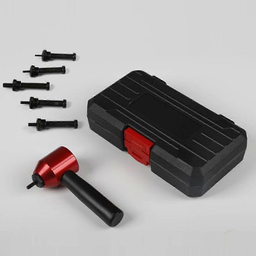 Rivet Nut Converter Insert Nut Riveting Tool Cordless Rivet Nut Adapter Kit Metric M3-M8 Electric Drill Nut Conversion Tools Set