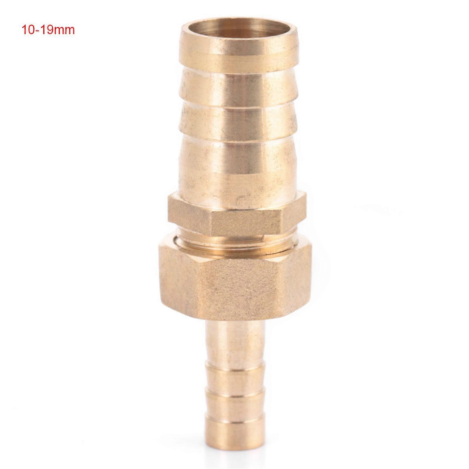 Brass Fitting Hose Barb Tail Reducer Reducing Plug Connector(10mm-19mm)