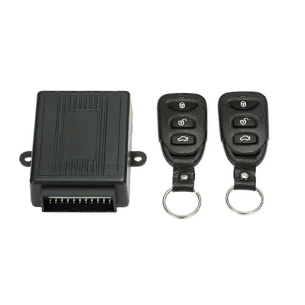 Car Door Lock Flashing Alert Design Keyless Entry System with Trunk Release Button Remote Central