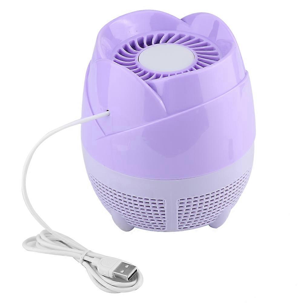 Electric Mosquito Insect Fly Killer LED Light USB Plug Pest Trap Control Lamp for Home