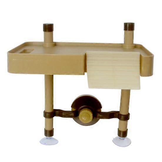 Turtle Terrace Smooth Surface Multifunctional Creative Solid Burr-free Resting Sleeping Detachable Reptile Animal Rest Terrace for Puppy