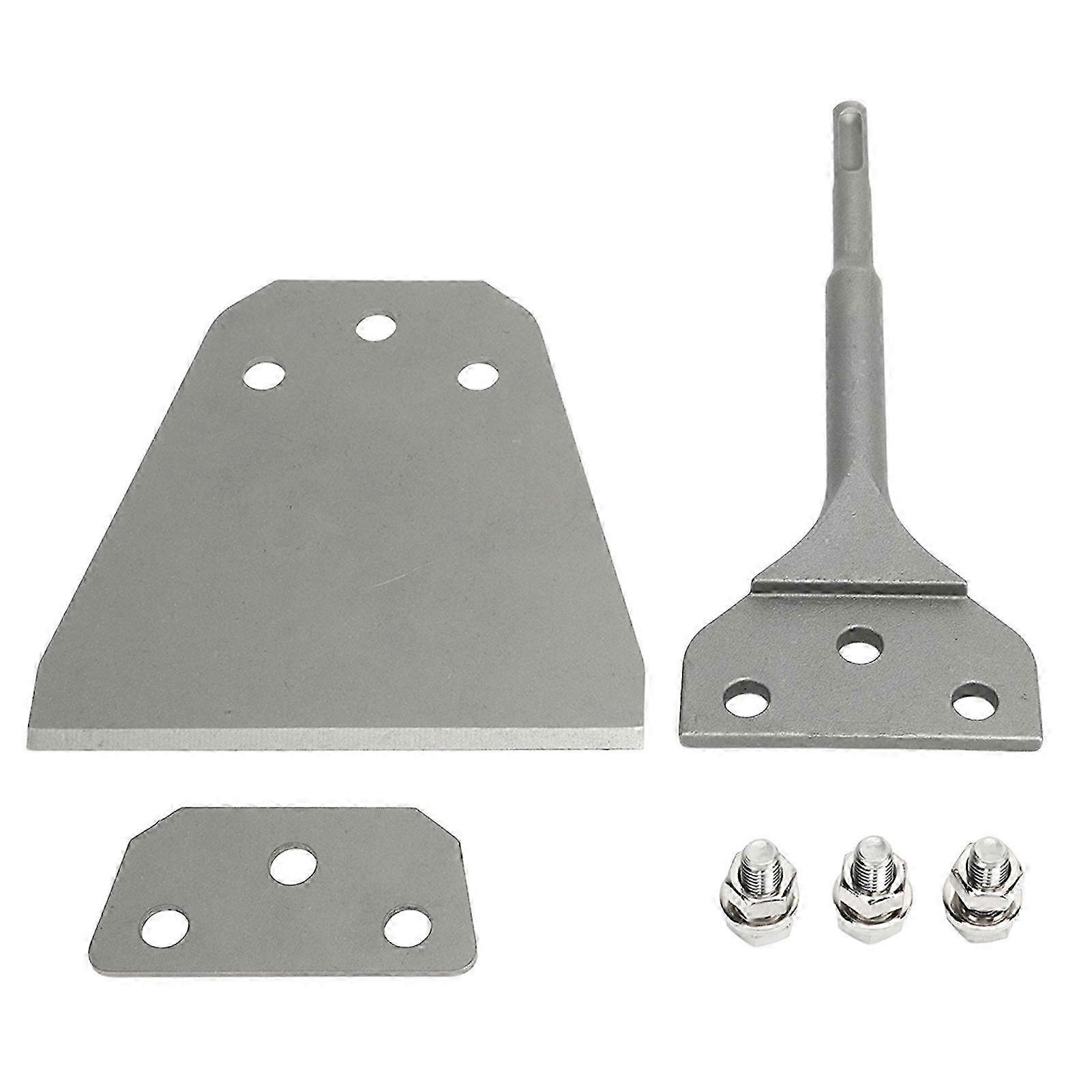 5inch Wide Floor Chisel Bit Heavy Duty Tile Grout Thinset Removal Floor Scraper for Adhesives