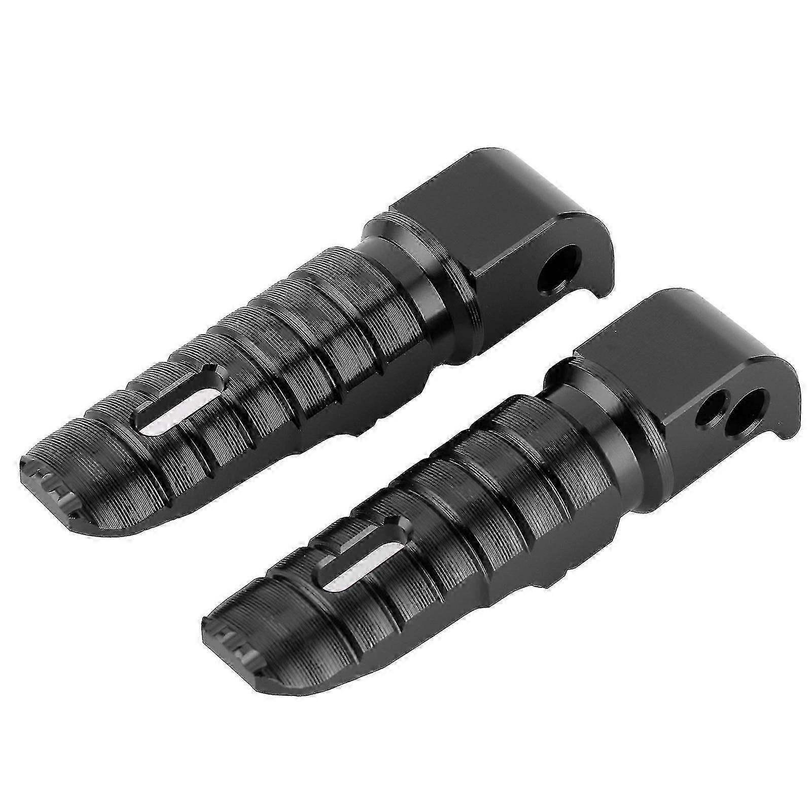Pair of Rear Foot Pegs Aluminum Alloy Pedals Fit for MT10 MT09 MT07 Tracer900 FZ6 red