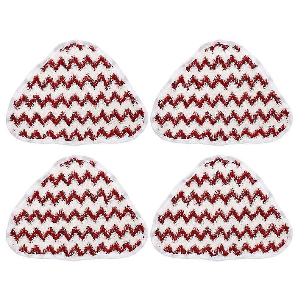 4Pcs Microfiber Mop Pads Replacement Covers for Vileda OCedar Steam Cleaner Mop Accessories
