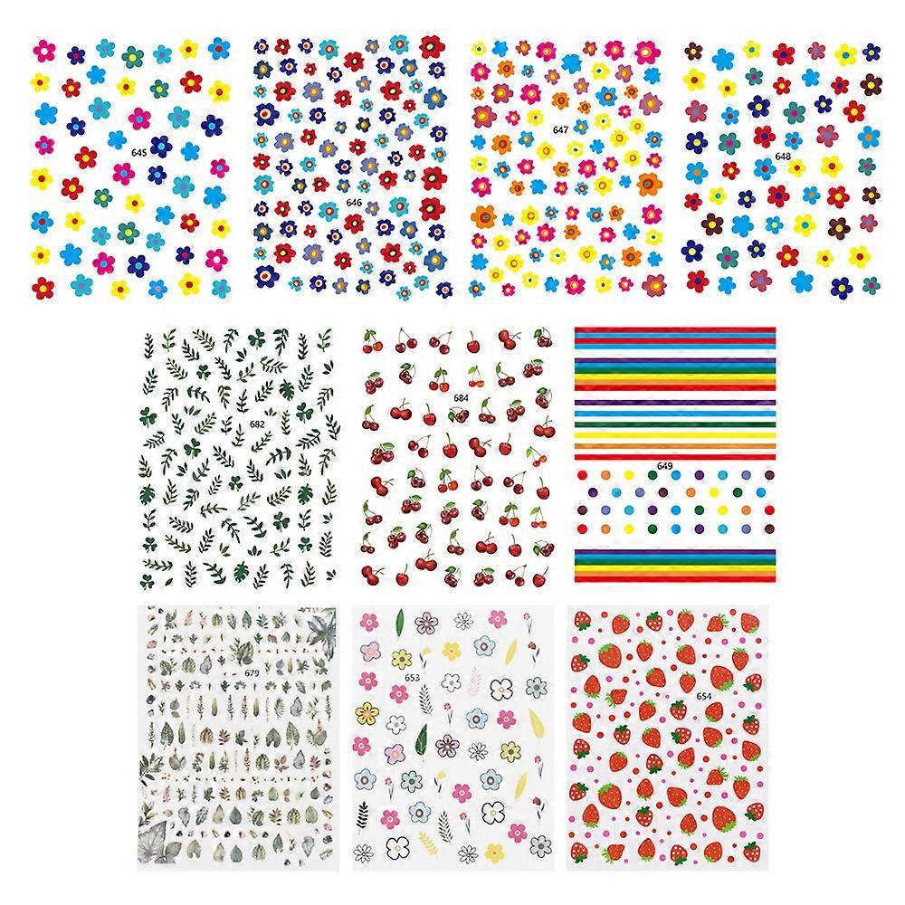 Innovative Nail Stickers, Environmental-Friendly, Long-lasting Glossy