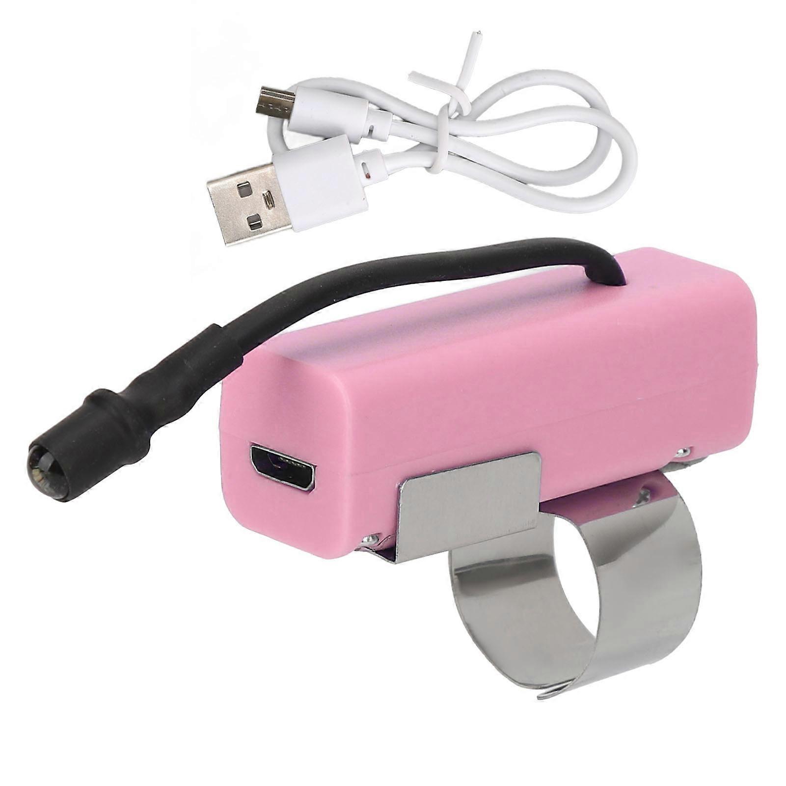 Ear Picking Lamp Small Thumb Wearing Rechargeable Moderate Brightness Light Chips Ear Digging Lamp