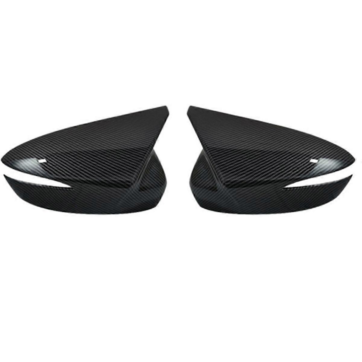 Car Rear View Mirror Cover Side Mirror Shell Carbon Fiber Trim for -3 -4 2015-2019 -5