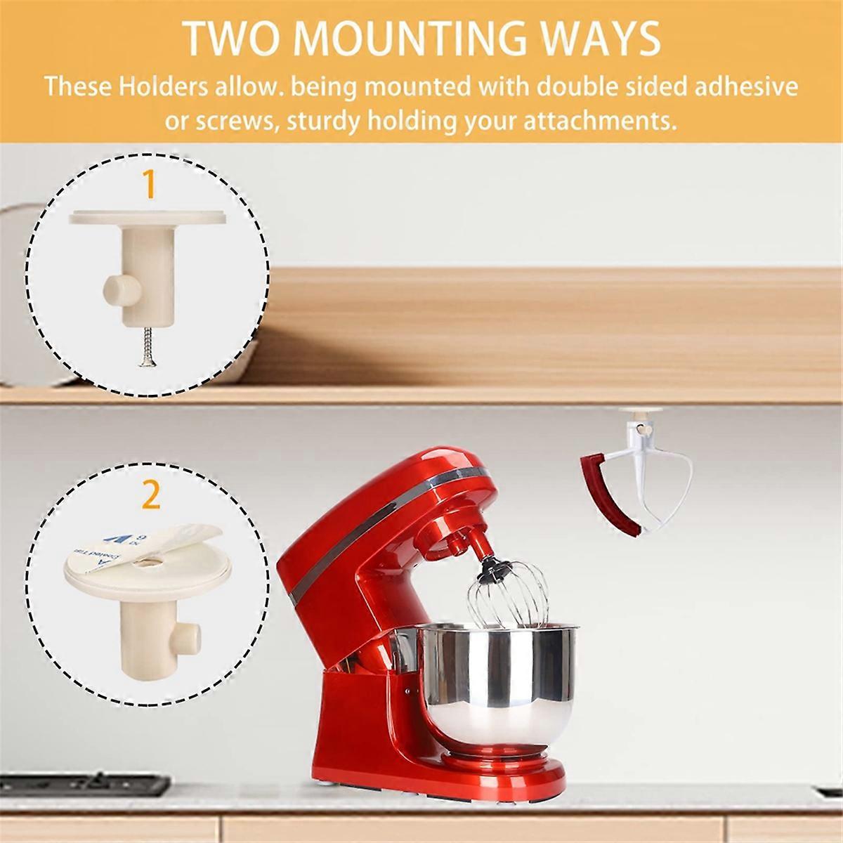 4Pcs Stand Mixer Holders, Kitchen Storage Organizer