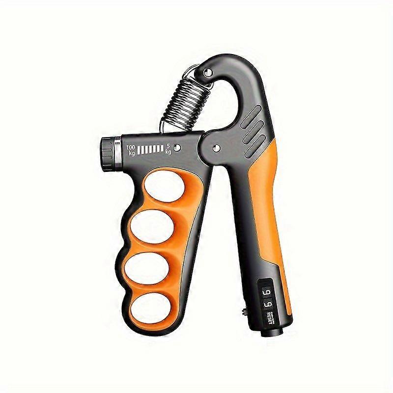 Adjustable Grip Strength Trainer, 11-220 Lbs Resistance Orange