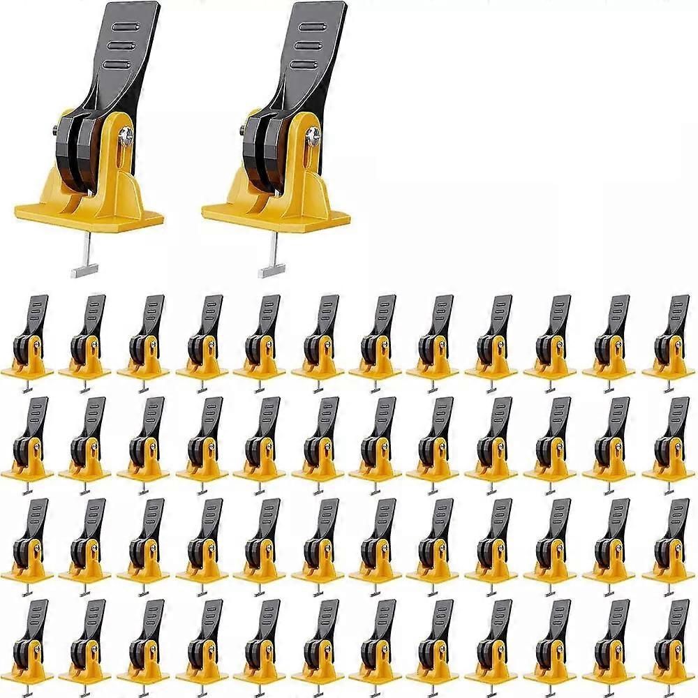 50X Tile levelling system Floor construction tool Reusable laying aid set