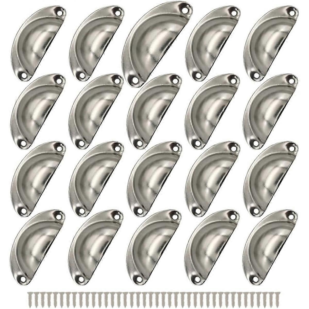 Cabinet Handles, Sturdy Silver Drawer Pulls