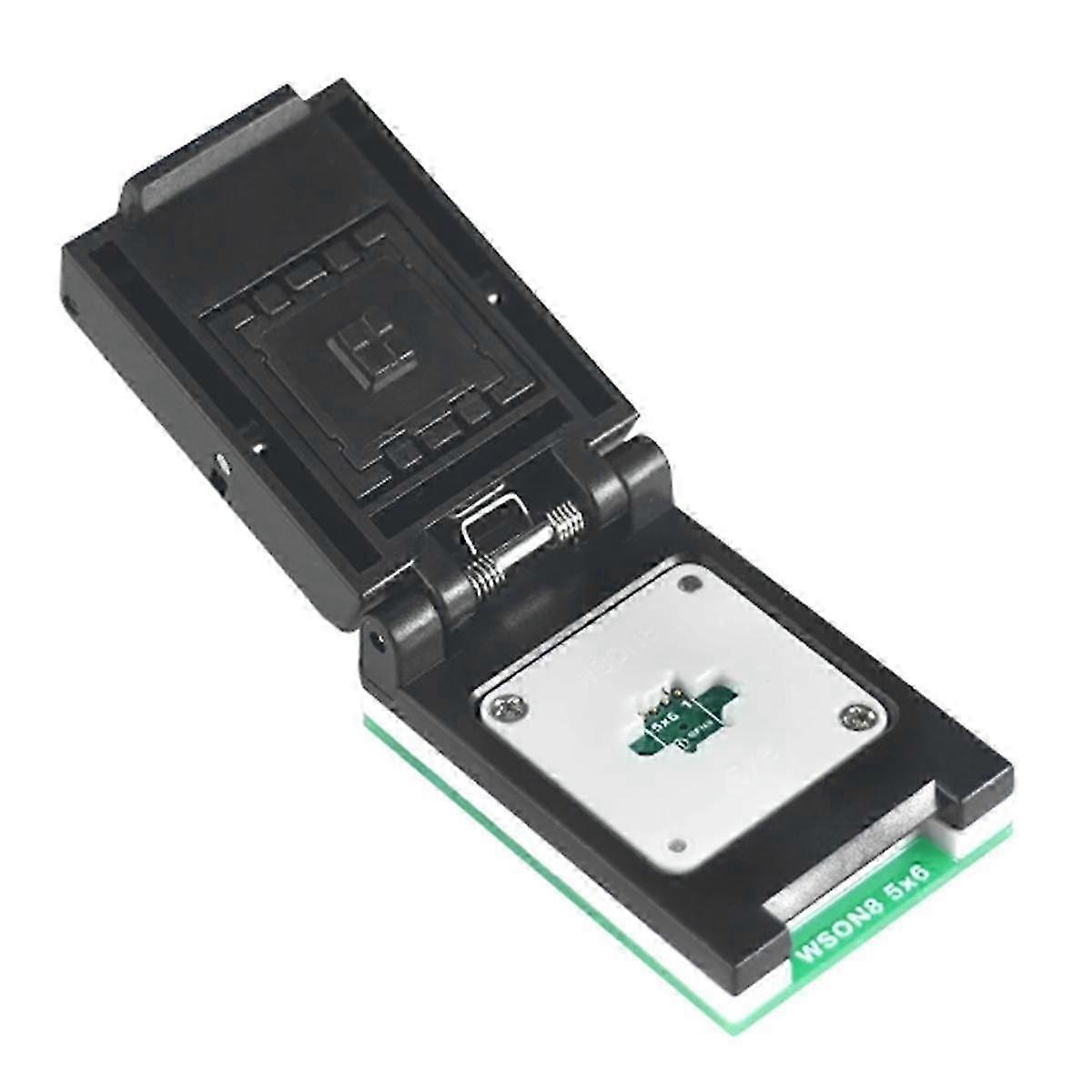 QFN8 WSON8 DFN8 5x6/6x8 IC Socket Universal Adapter for SPI NAND NOR Flash MLF8 MLP8 SON8 with High-