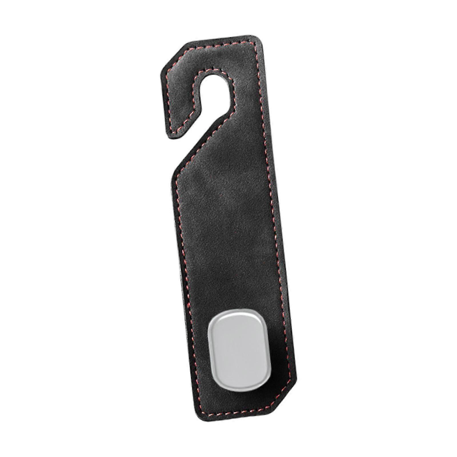 Generic Car Seat Headrest Hook Car Organization for Handbag Grocery Bag Black