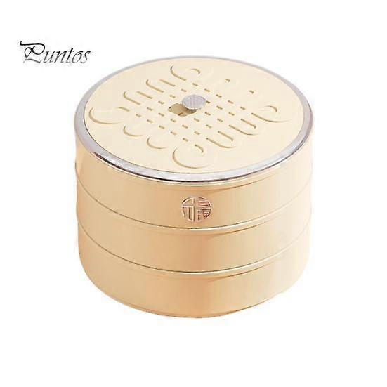 Multi-tiered Fruit Plate with Lid Airtight Multi Compartment Snack Box Charcuterie Container Food Storage Organizer Party Platter for Veggie Candy