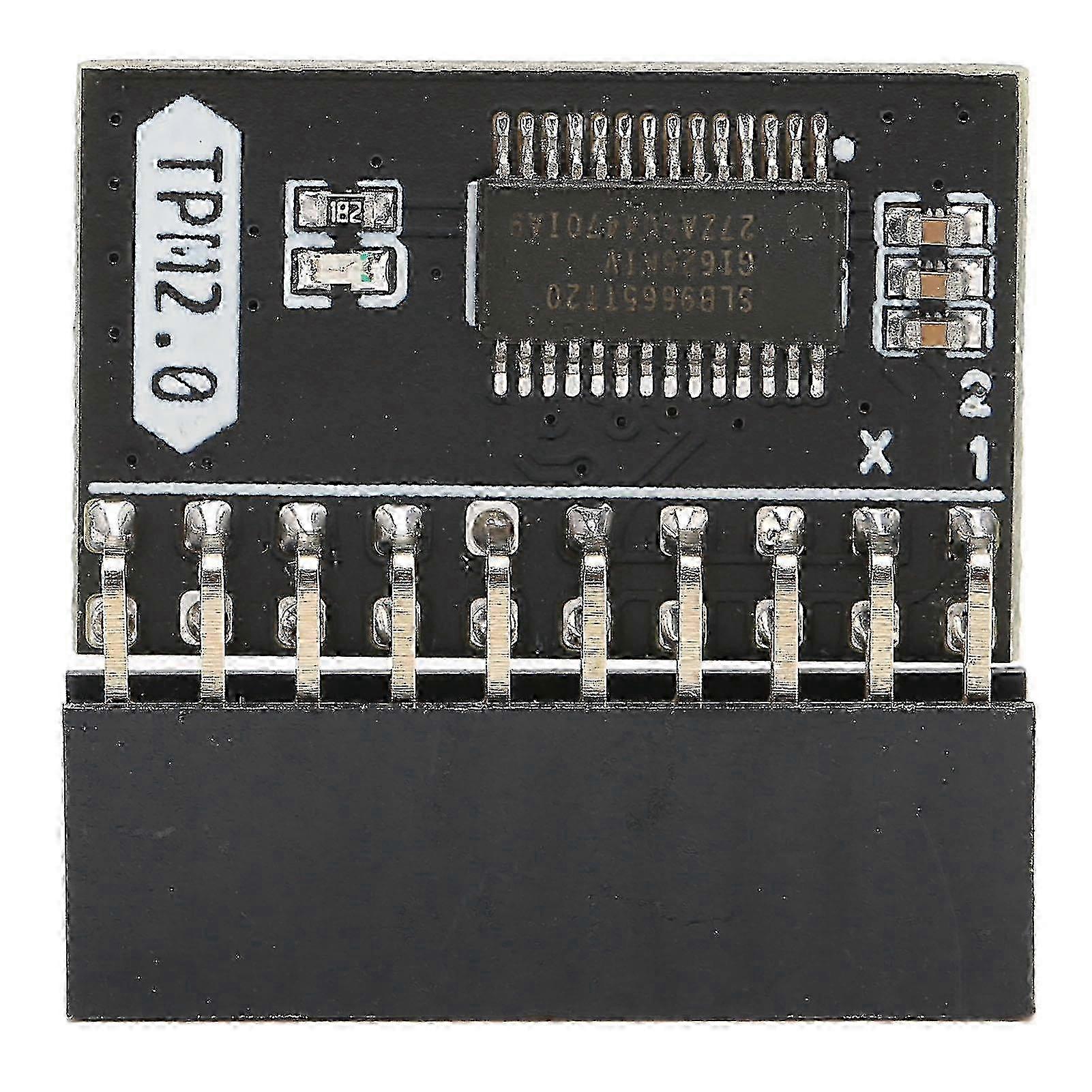 Tpm 2.0 Encryption Security Module 20pin 2 10p Standalone Crypto Processor Tpm 2.0 Module For Win11 For Gigabyte For Asus