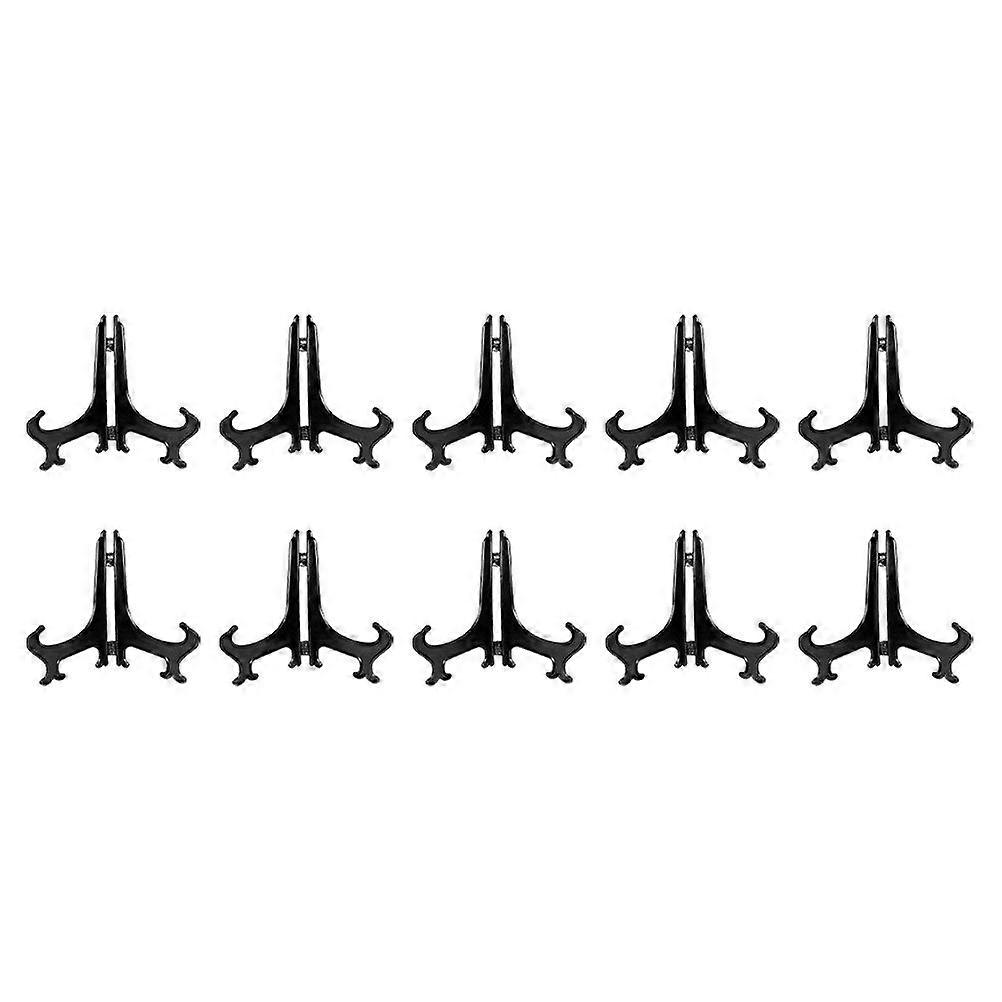 12pcs Dish Display Stands Multi-functional Plastic Display Stand Plastic Rack