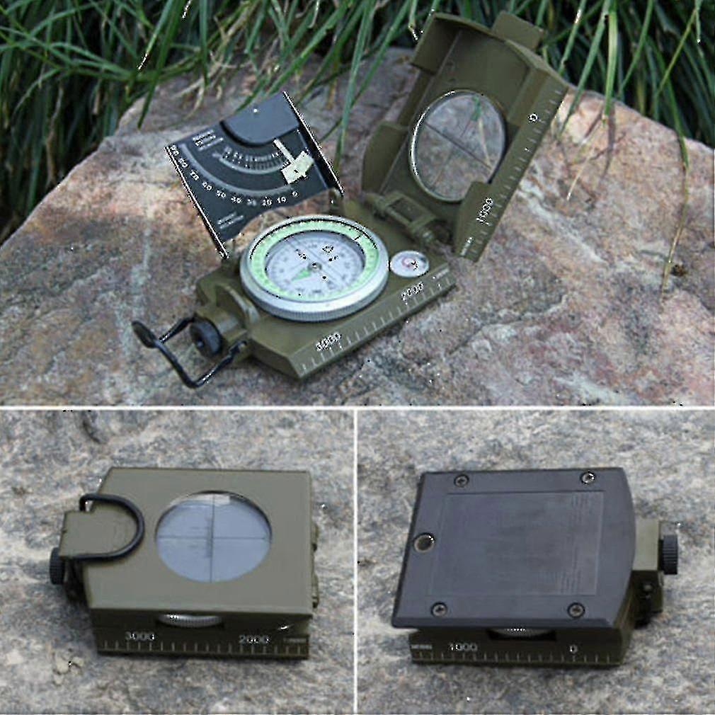 Professional Military Army Sighting Luminous Compass With Inclinometer