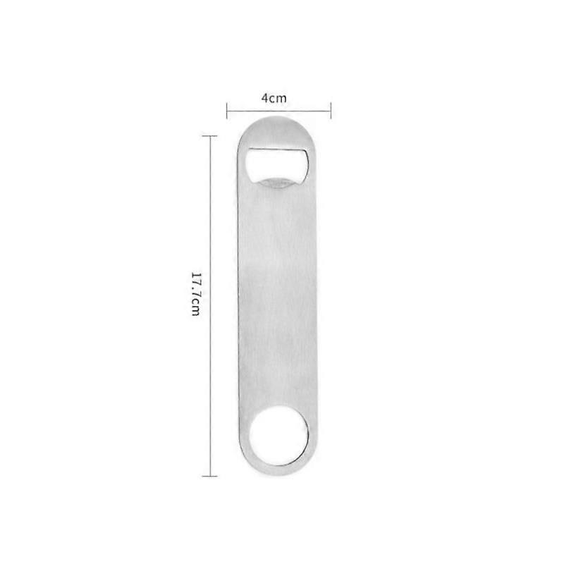 Mini Durable Beer Bottle Opener Stainless Steel Flat Speed Bottle Cap Opener