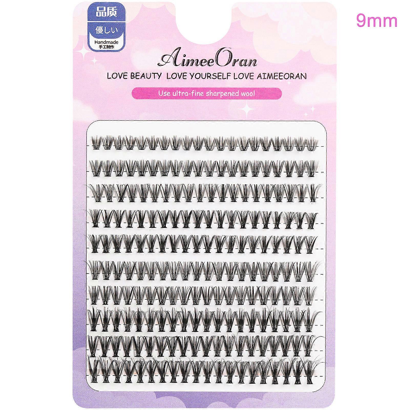 Lash Clusters Extensions DIY Eyelashes Curl Cluster Lashes Wispy Lash Extension for Makeup Beauty Tools