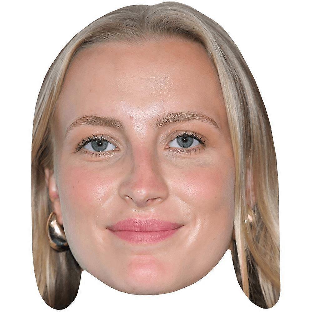 Aggie Beever-Jones (Smile) Celebrity Mask, Flat Card Face