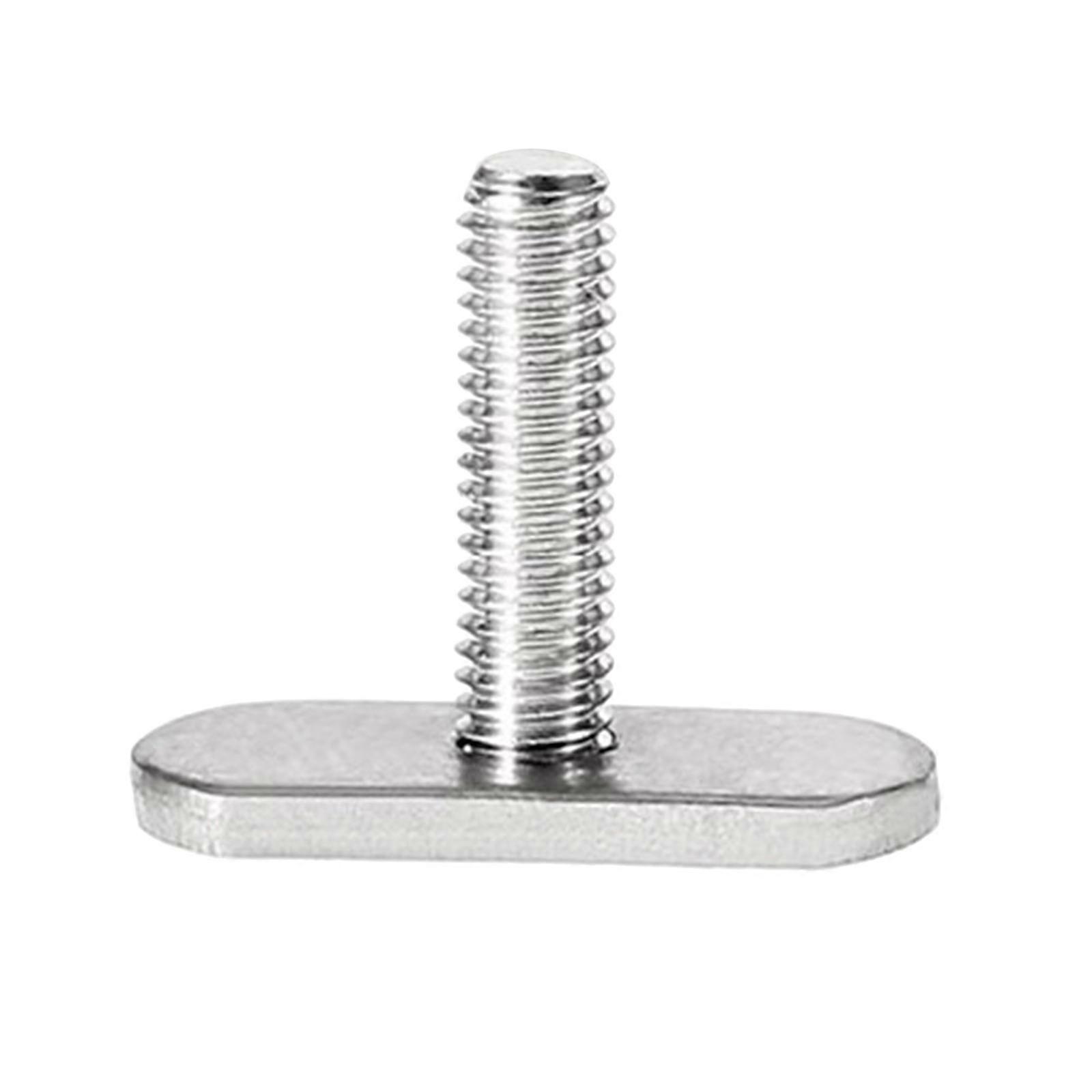 Kayak Rail/Track Screw & Nut Sliding T Nut Thread Hammer Head Outdoor Tool M5