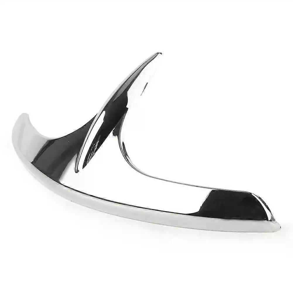Motorcycle ABS Chrome Front Fender Trim Mudguard Tip Accent compatible for Honda Goldwing GL1800 2001-2011