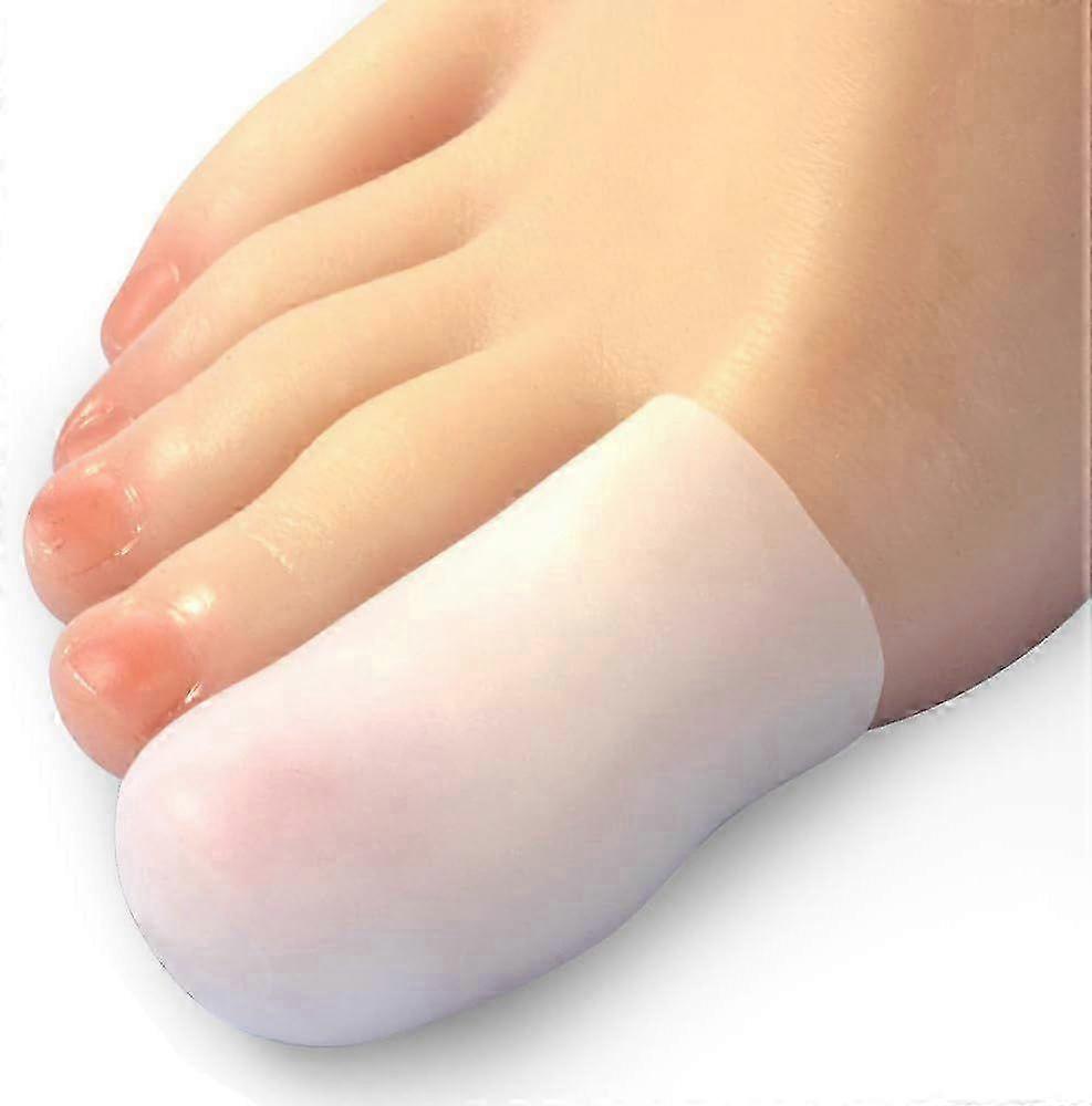 Confezione da 10 cappucci e protezioni per alluce, copridita in gel, proteggi l'alluce dallo sfregamento