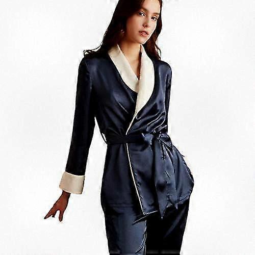 Women's Silk Satin Pajama Set Comfortable Sleepwear Lounge Set for Ladies