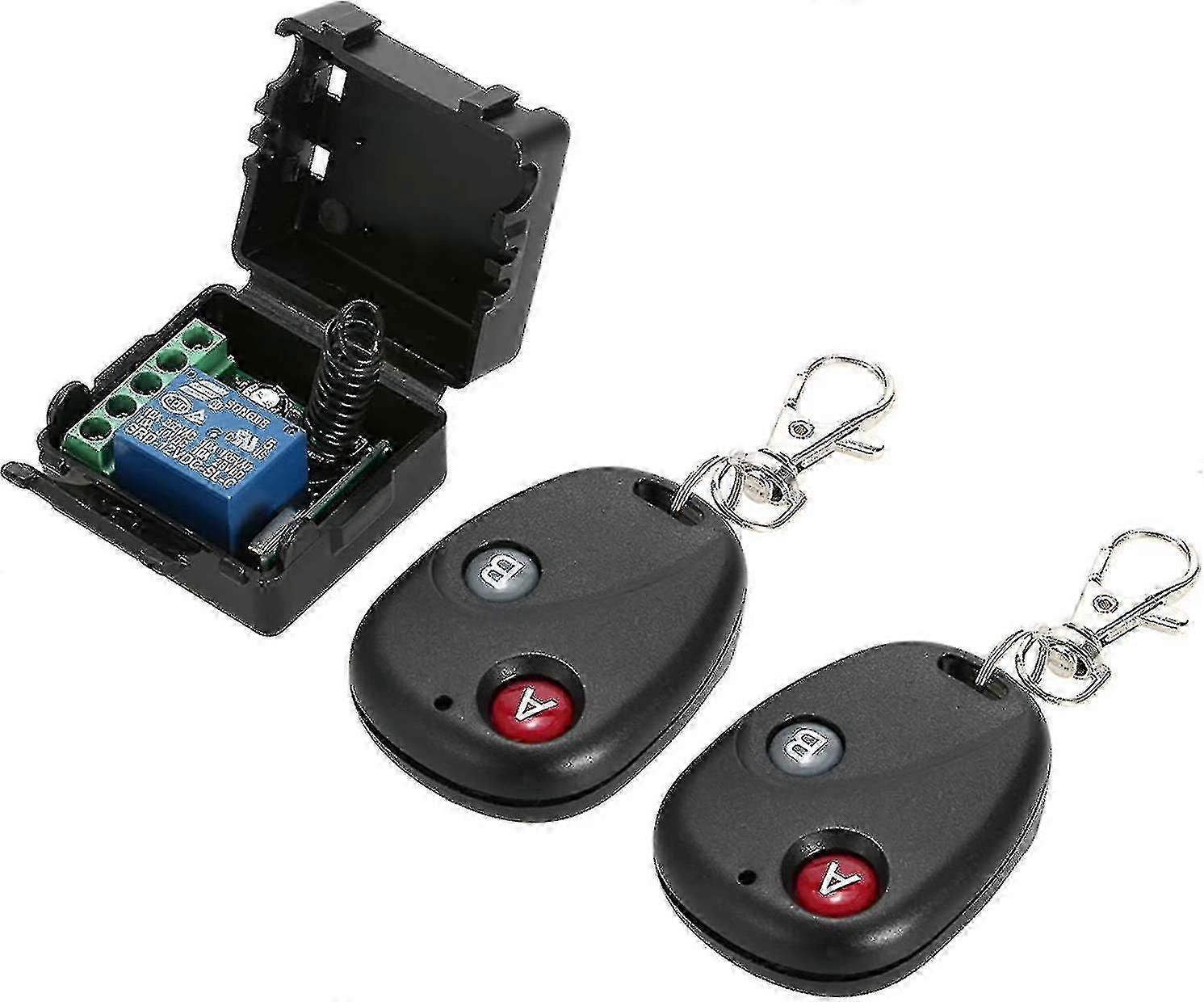 Wireless 1ch Universal Remote Control Switch Module And Rf Transmitter Smart Home Remote Contro Remote Switch Relay Transmitter Receiver 433mhz Dc 12v