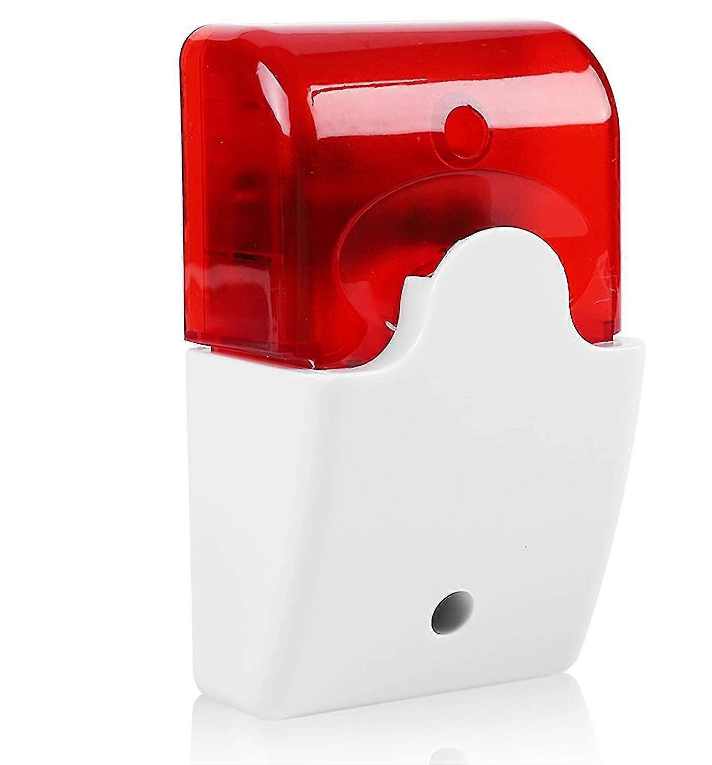 12v Sound Alarm Red Light Sound Siren Home Security Alarm System hwy