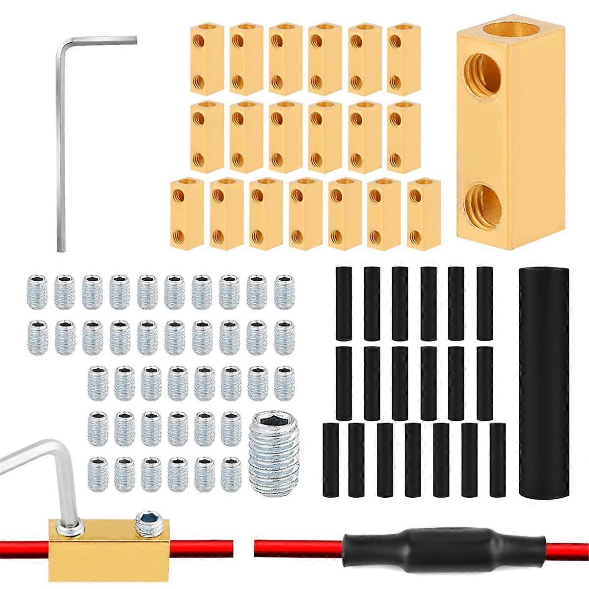 20pcs 8 Gauge Wire Connectors,8 AWG Docking Connector