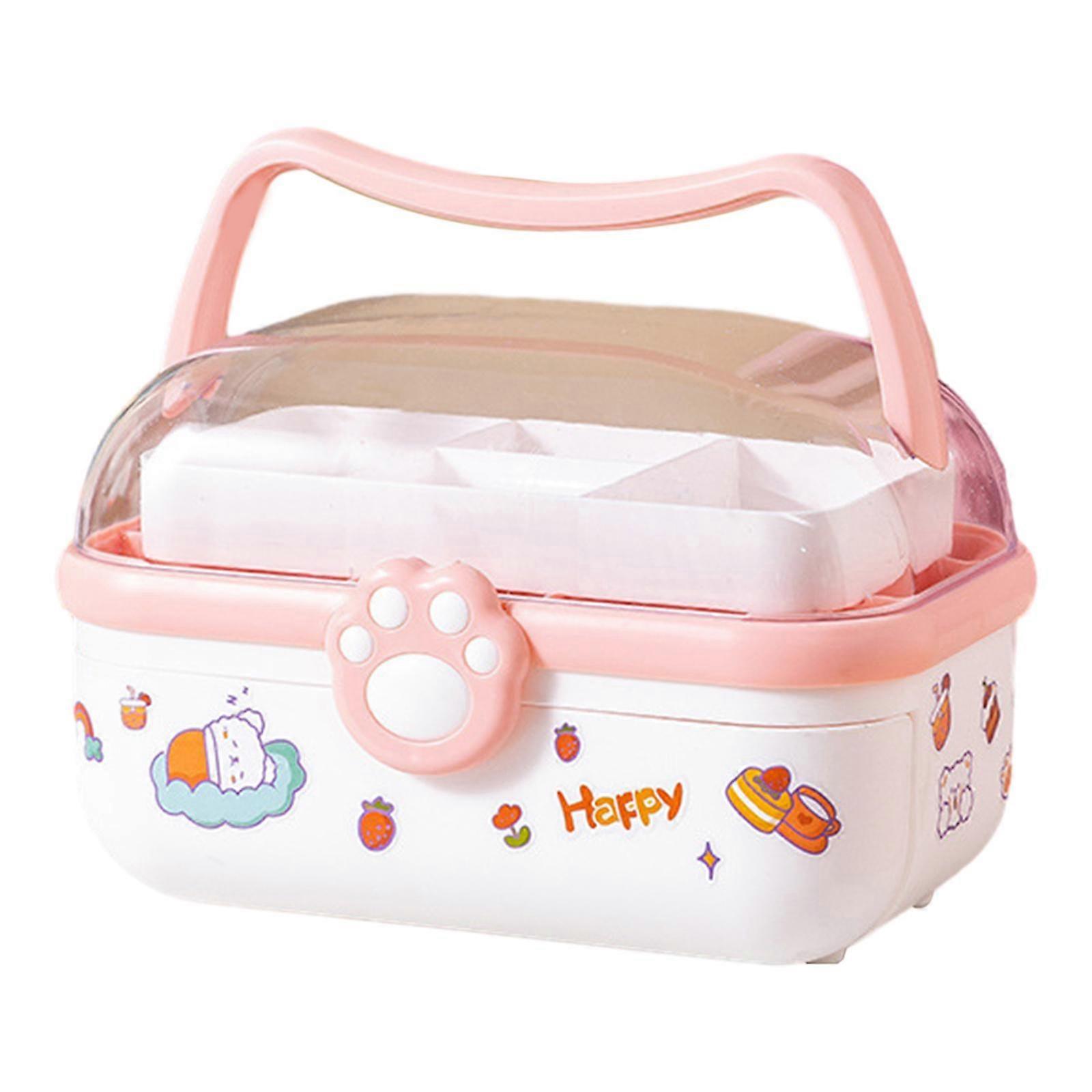 ヘアアクセサリーオーガナイザージュエリー収納ボックスバケーションドレッサー卓上用