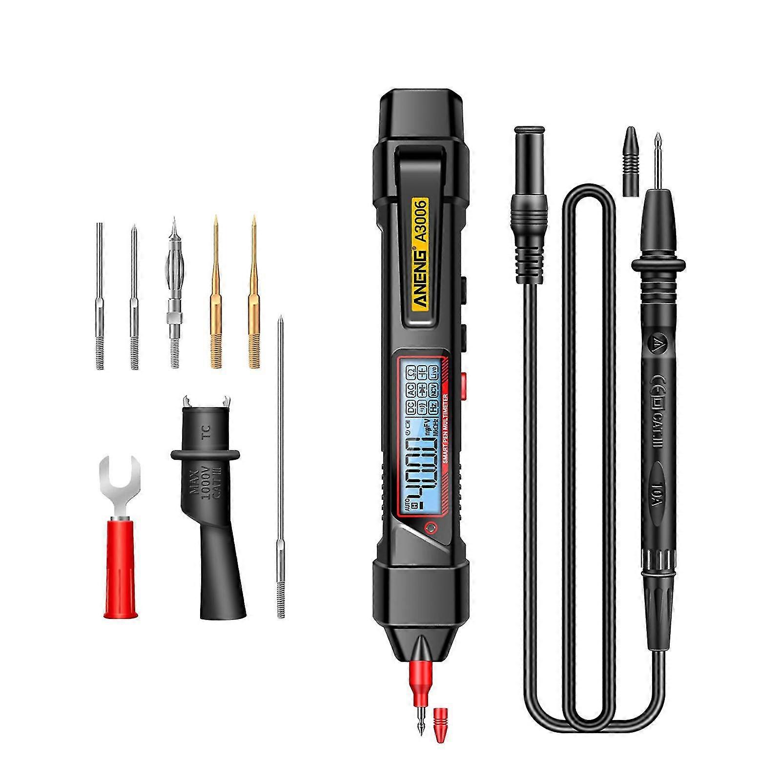Non-Contact Multifunction AC/DC Voltage and Capacitor Tester Meter for Various Electric Tools, Ideal for Home and Office Use