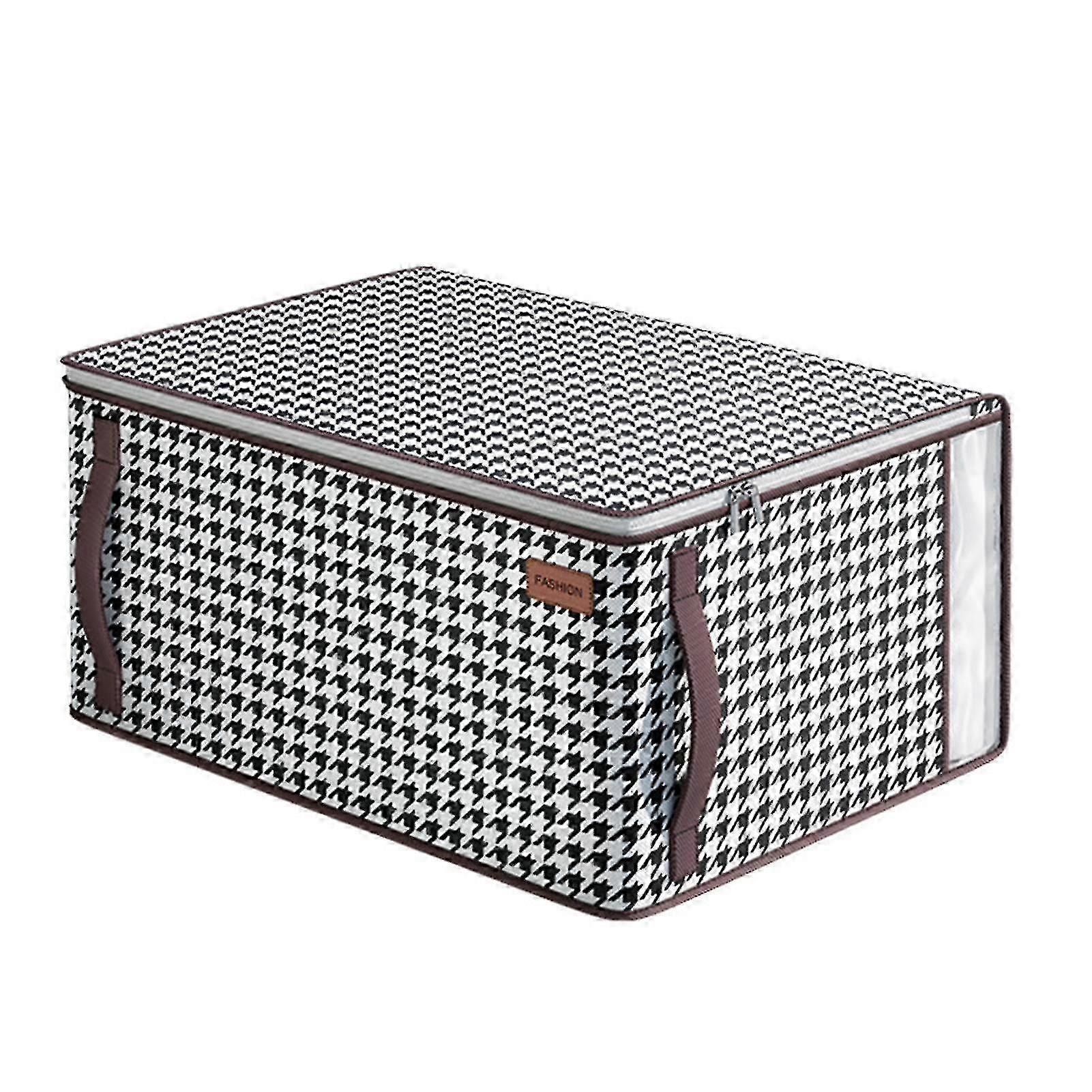 Clothes Organizer Storage Bag With Handle For Bedding And Blankets