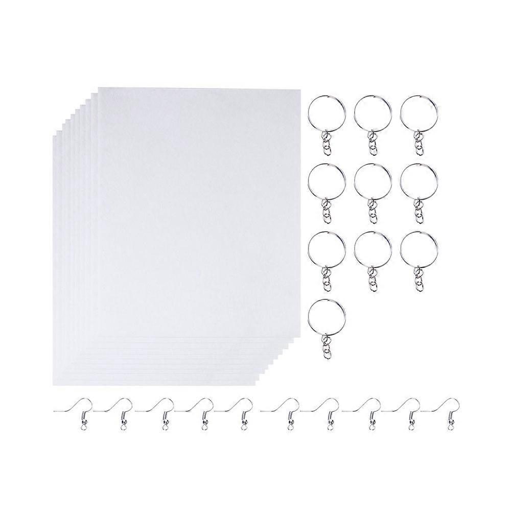 DIY Printable Shrink Sheets for Fashionable Designs, Practical Use, Excellent for Projects