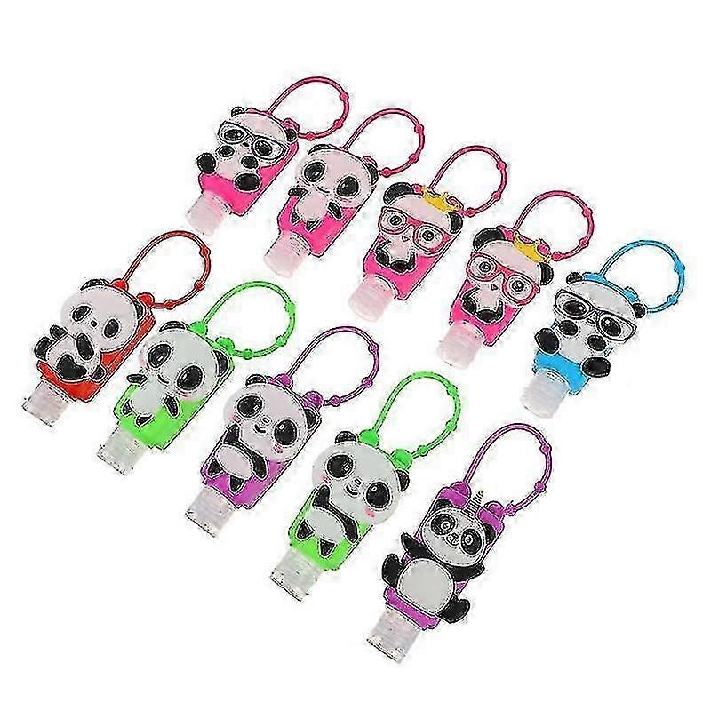 13.5X3.5x2cm Assorted Color Travel Bottles & Containers 10pcs Portable Liquid Storage Containers Sil