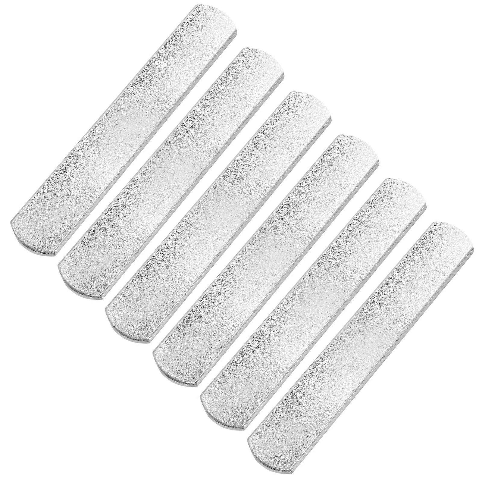 6pcs Adjustable Steel Plates for Weighted Vest Strength Training Workout and Running