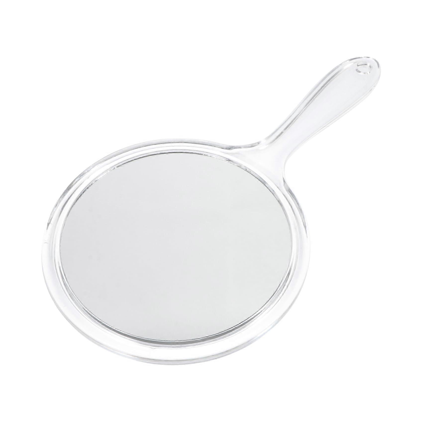 Handheld Beauty Mirror Compact Cosmetic Mirror for Women, Practical Glass Hand Makeup Mirror, Stylish and Durable Design