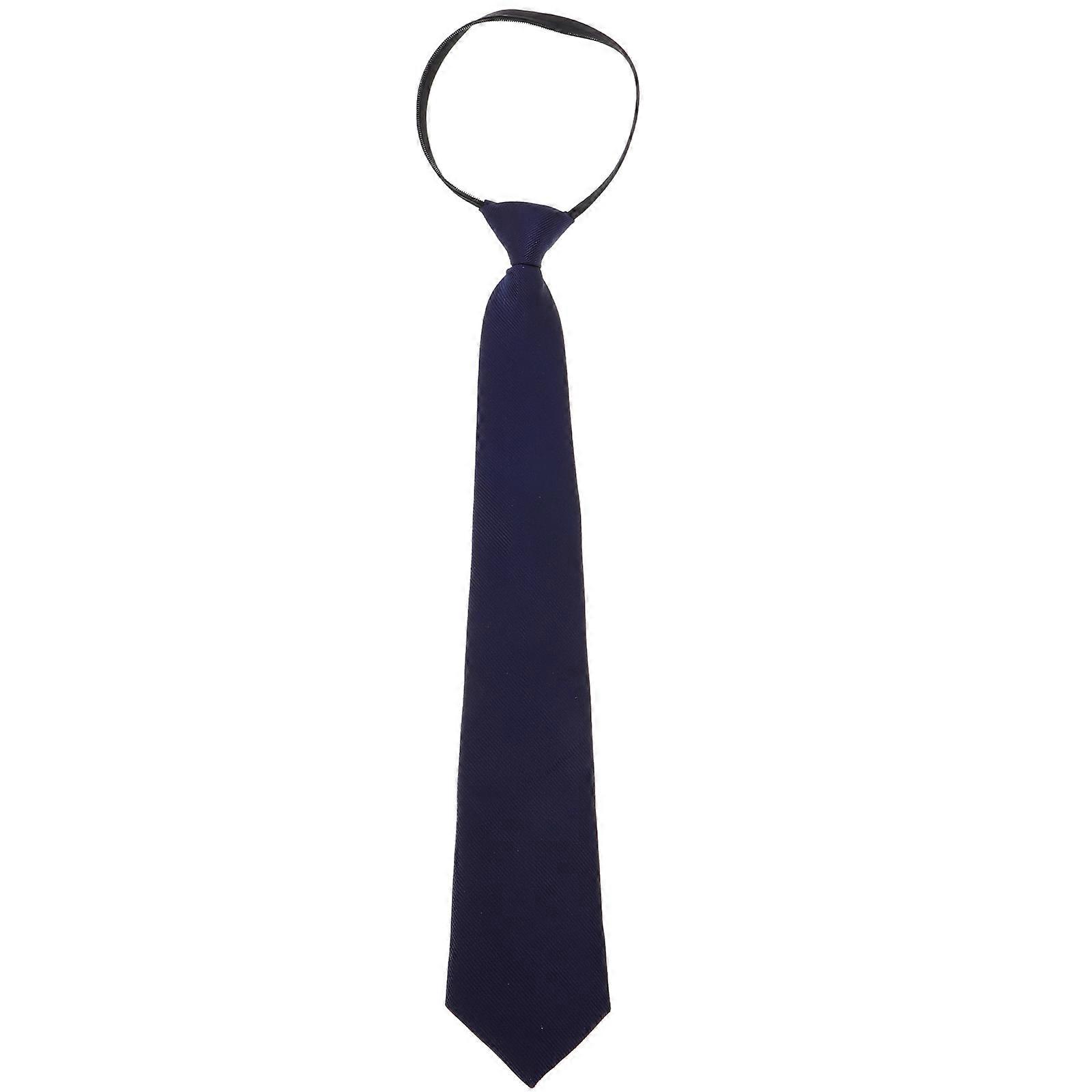 Zipper Ties For Men Pretied Tie Business Professional Quick Styling Solution 1Set