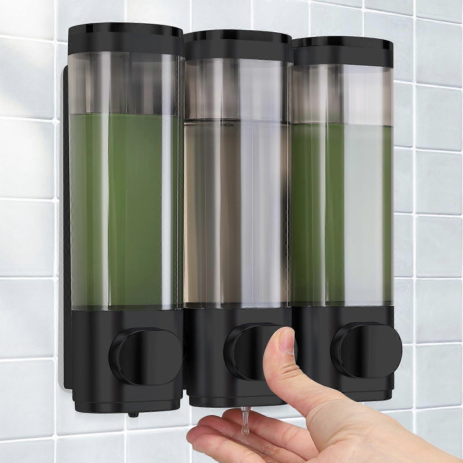 1piece soap dispenser, wall-mounted, leak-proof