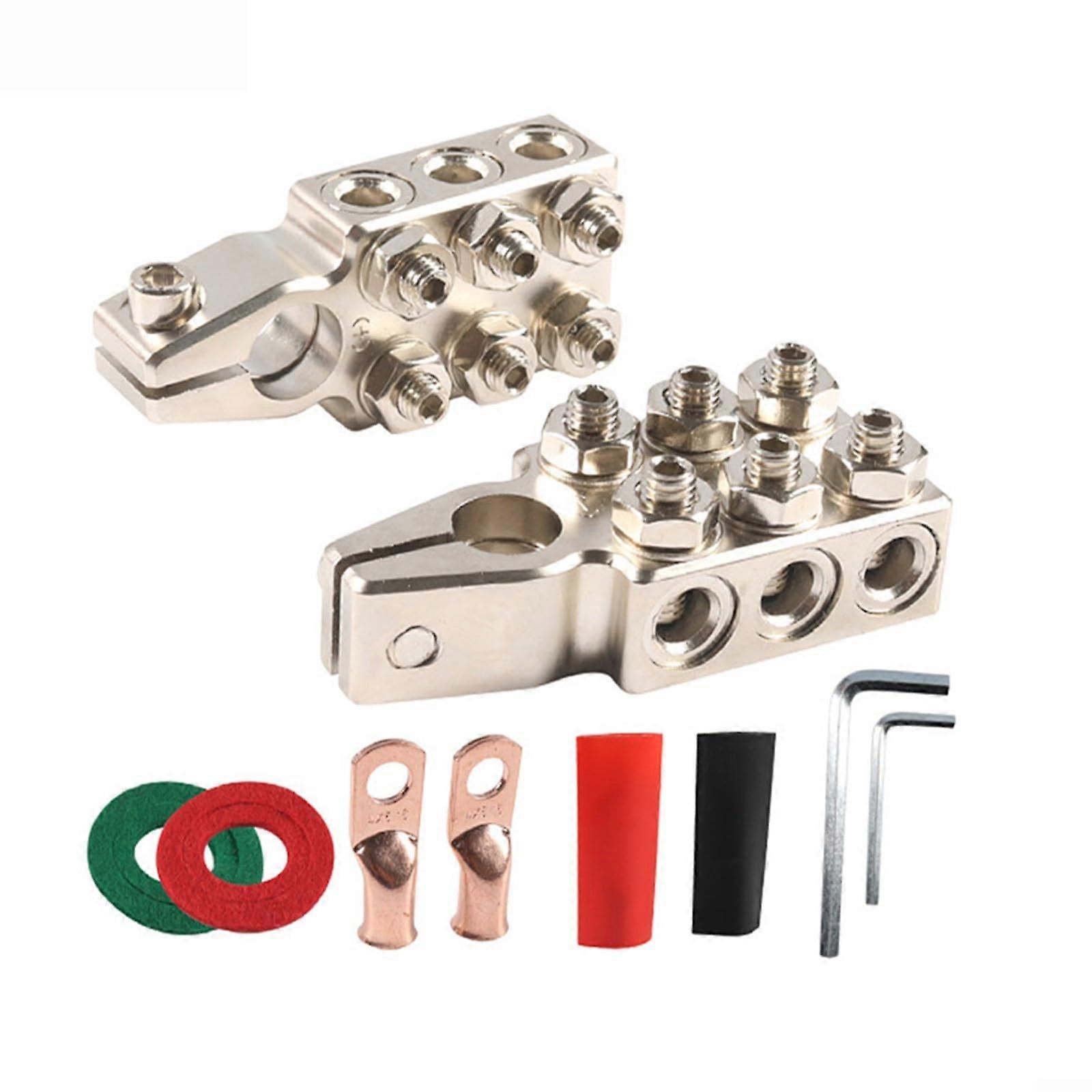 Can support multiple cables, robust 12way battery terminal connections, suitable for various applications.
