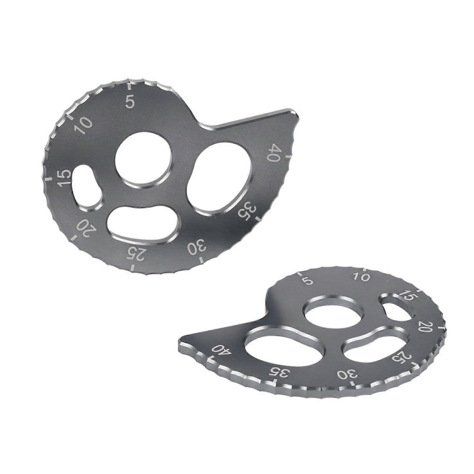 2X Efficient Riding Metal Bicycles Chain Tensioner Regulator Stylish QuickAdjustment Function For CRF150F CRF230F CRF250F
